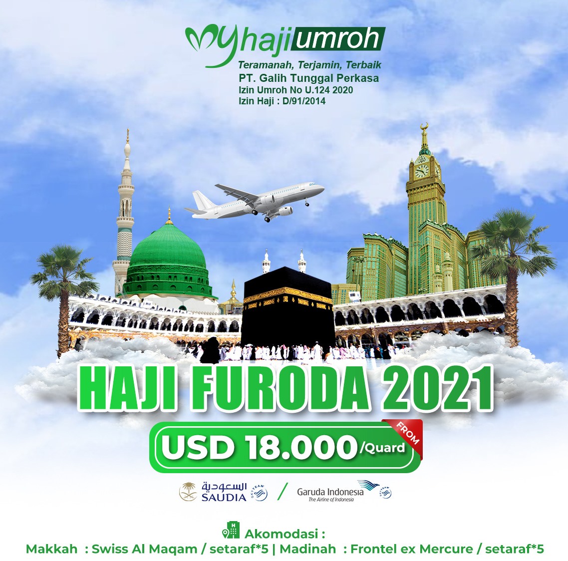 Paket Haji ONH Plus 2021
